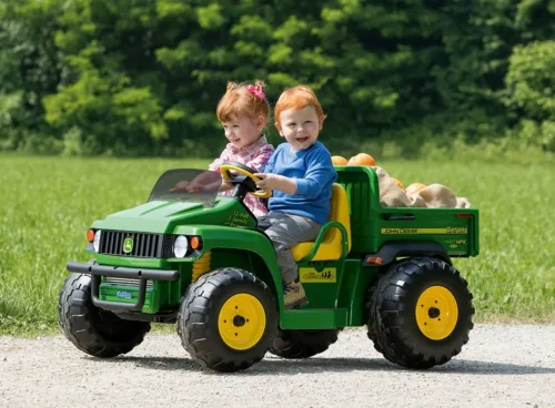 John Deere Gator HPX 12V kids utility vehicle with tipping bed Ireland