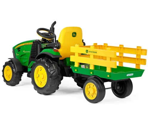 Remote control John Deere children's electric tractor
