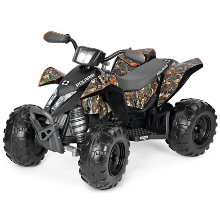 Peg Perego Polaris Outlaw 330W 12V Electric Quad for Kids – Off-Road Ride-On Ireland camouflage